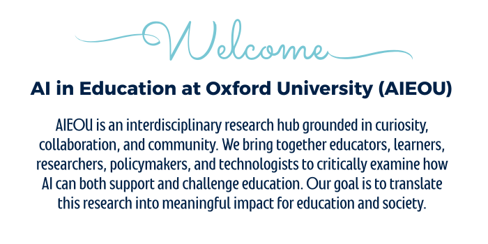 AIEOU is an interdisciplinary research hub grounded in curiosity, collaboration, and community. We bring together educators, learners, researchers, policymakers, and technologists to critically examine how AI can both support and challenge education. 